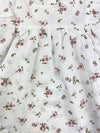 scarlett ruffle top || white floral