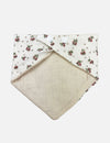 handkerchief bib and bow set || english floral