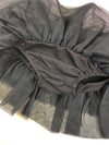 3 tiered tulle skirt || black