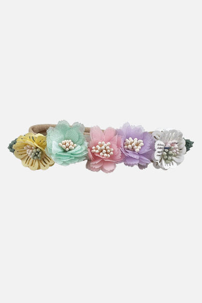 embellished floral headband || spring bouquet