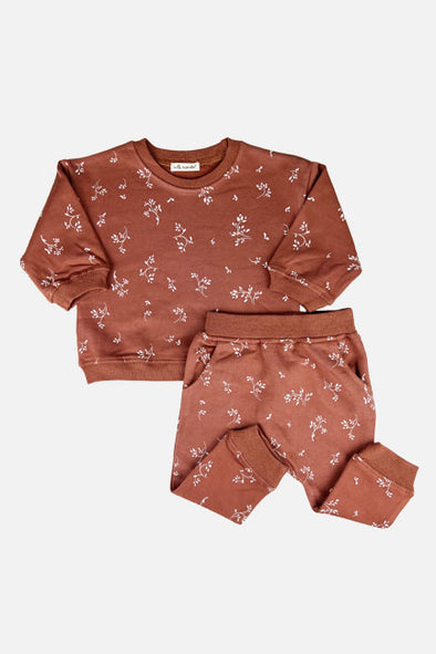 kennedy sweater set || amber brown
