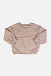 patch pocket 2 pc sweatshirt set || cradle pink