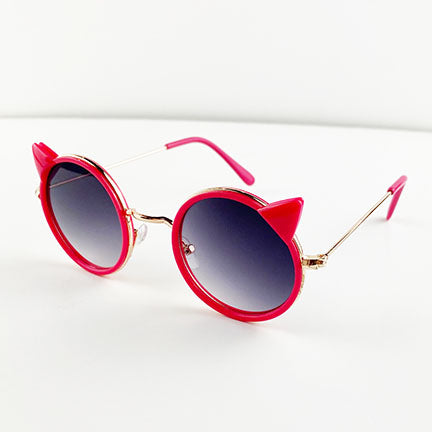 cat sunglasses || fuchsia