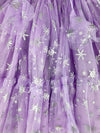 tulle snowflake tie dress || lavender frost