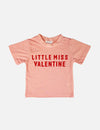 little miss valentine set || peach hearts