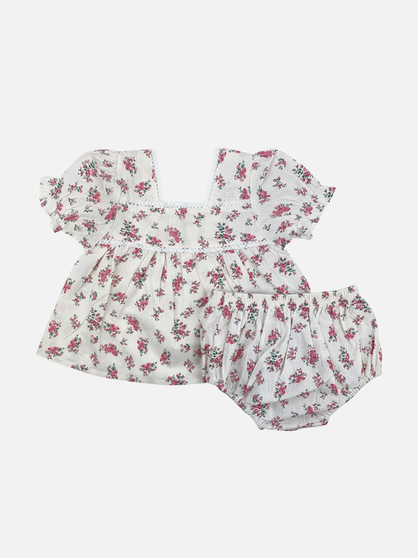 nora 2 pc set || red floral