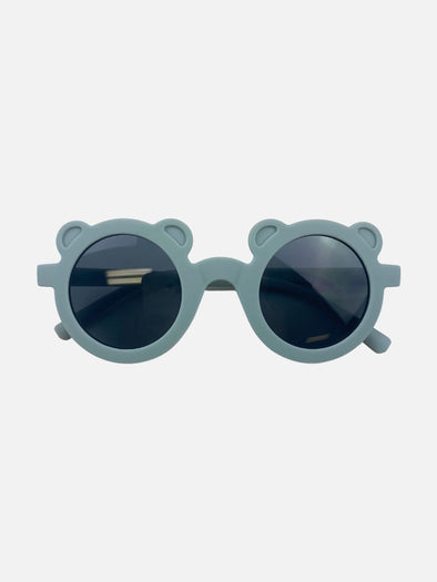 bear matte sunglasses || vintage blue