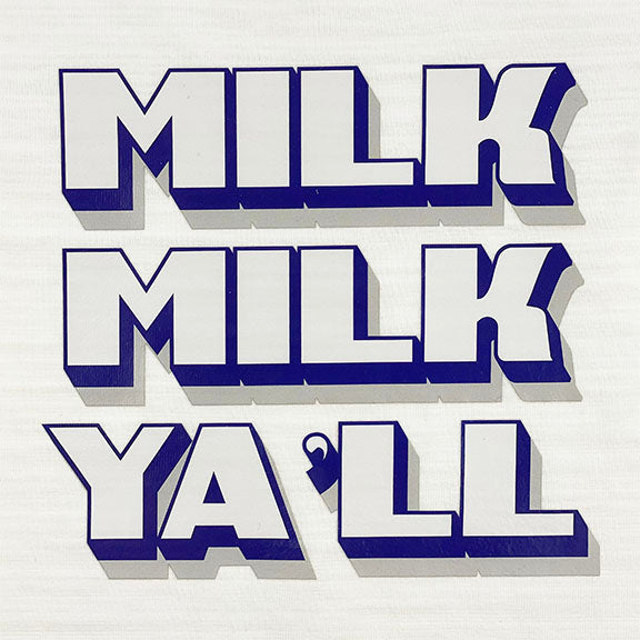 basic tee || milk ya'll