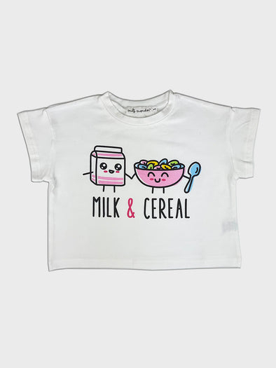 box tee || milk & cereal