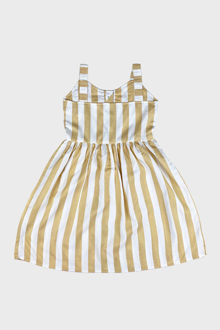 Chevron Striped Dress || Honey Gold 5T Chevron Striped Dress || Honey Gold 5T
