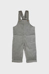 corduroy overalls || slate grey
