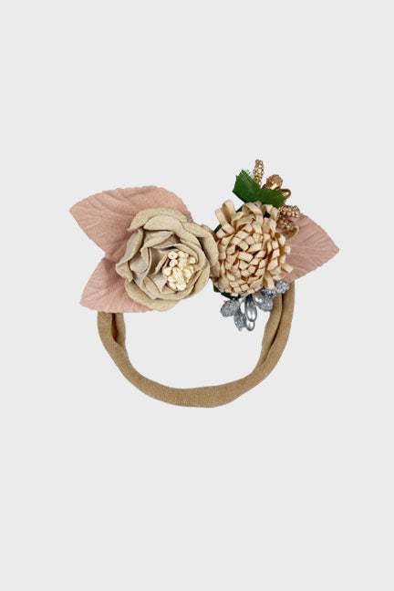 embellished floral headband || blossom