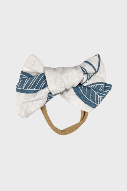 tropical bow headband || capri