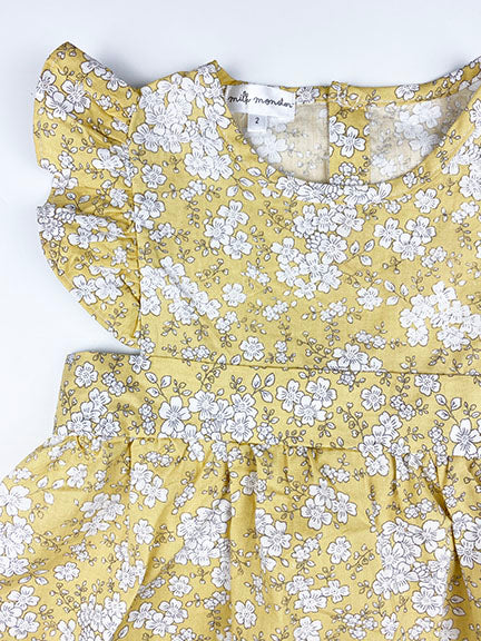 sweet pea flutter dress || spring floral