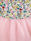 waverly tie back dress || pink floral