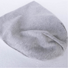 cotton slouch beanie || dark gray