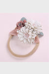 embellished floral headband || 2 flowers