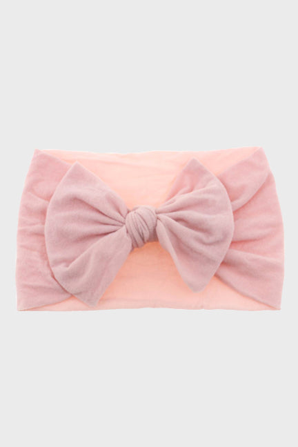 turban headband with bow || primrose