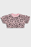 leopard 2 pc set || pink