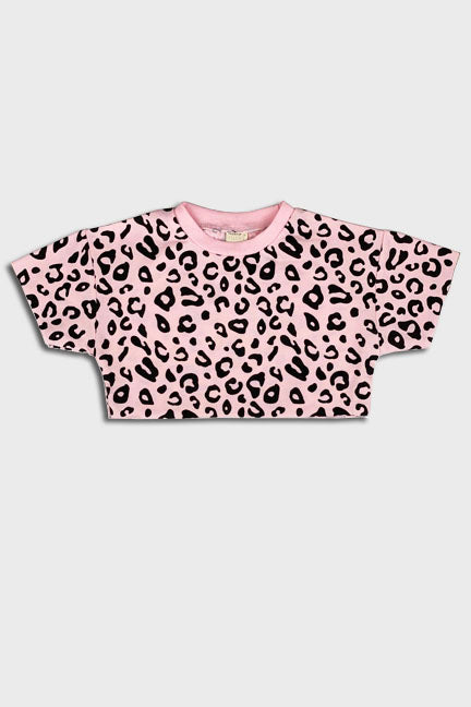 leopard 2 pc set || pink – milkmonsterkids