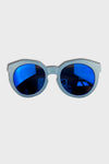 matte sunglasses || blue
